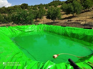 250 Tonluk Havuz Brandası Gölet Yapımı 15X10