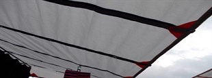 Pazarci Çadırı Pazar Alanı Kapatma Su Geçirmez Pazar Çadırı Brandası 