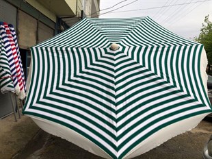 Tek Kanat 150cm Çift Açılır Pazarcı Şemsiyesi